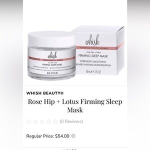 Whish rose hip + lotus firming sleeping mask NEW 60ml